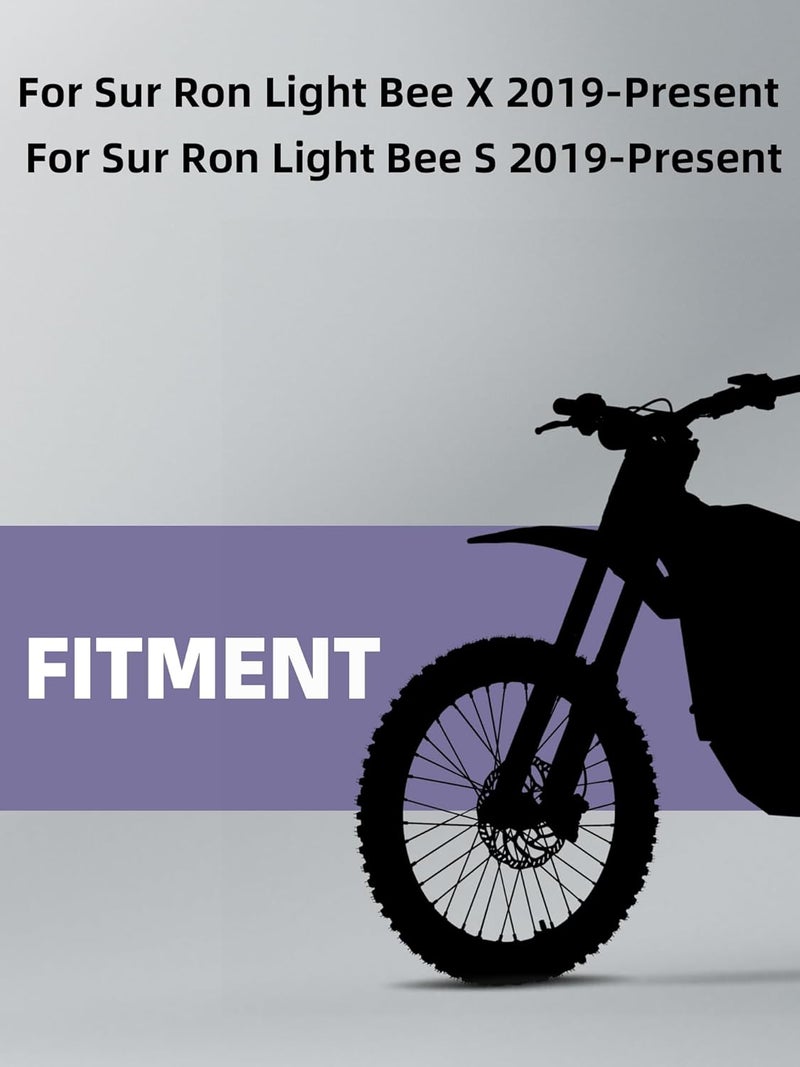 BAOUFF Motorcycle Front Wheel Spokes for Surron Light Bee,36 Pcs 216mm 8.35" Rim Spokes for Dirt Bike Sur Ron Light Bee X and S 2019-Present - Image 2